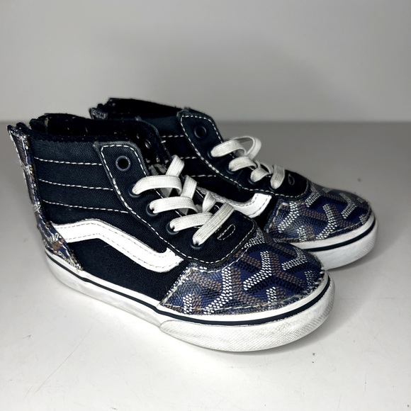 VANS x GOYARD Toddler Sk8-Hi Zip Shoe - Picture 1 of 6